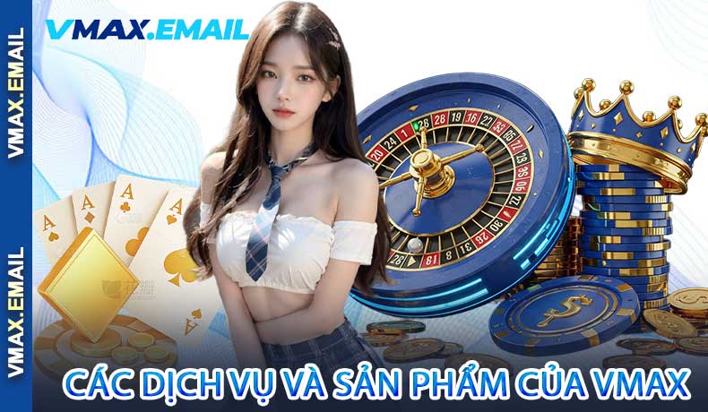 các dịch vụ và sản phẩm của vmax 