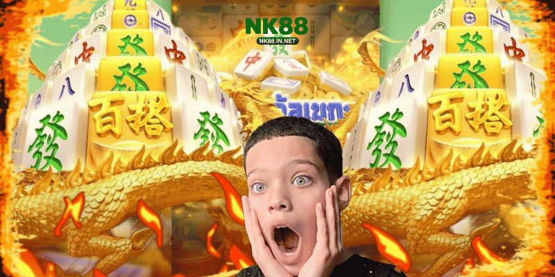 Đồ họa slot game Đường Mạt Chược 2 của NK88 game vô cùng đẹp mắt