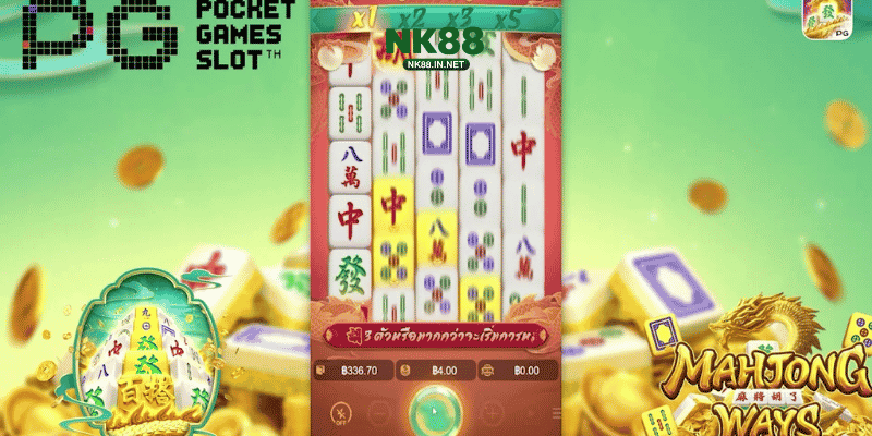 Mahjong Ways 2 của nhà PG Soft trên NK88 com dễ chơi ngay cả với các tân thủ